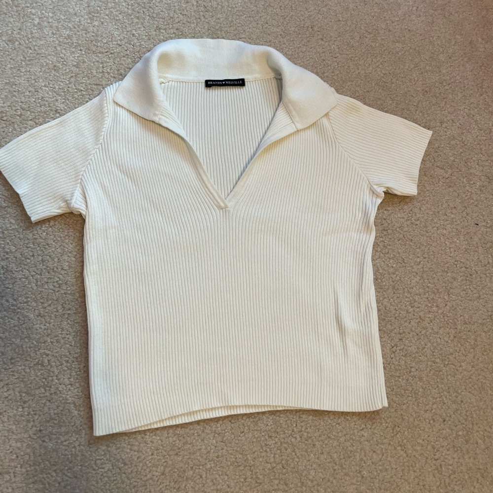 Brandy Melville V-Neck Top